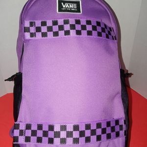 Vans Backpack purple color